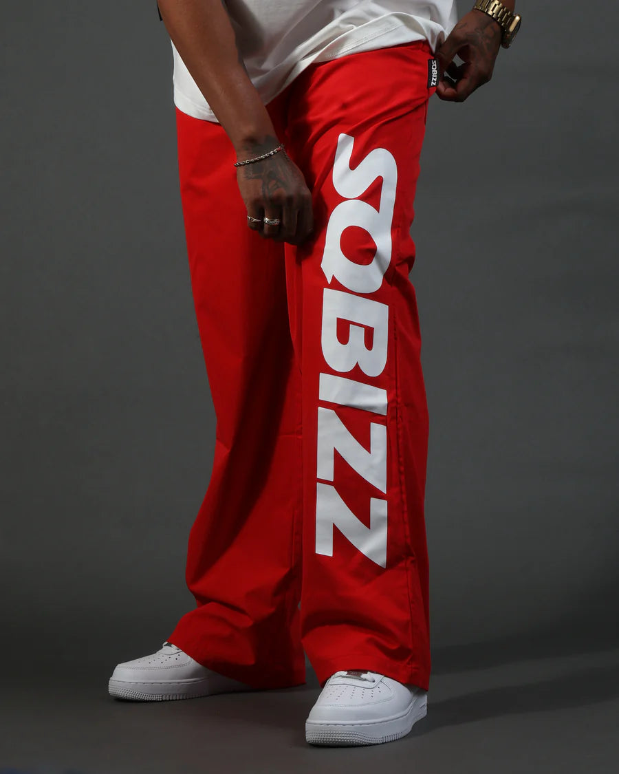 Summit WindPants - Red/White