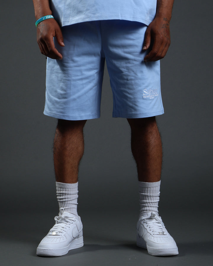 Prestige Shorts in Babyblue/White