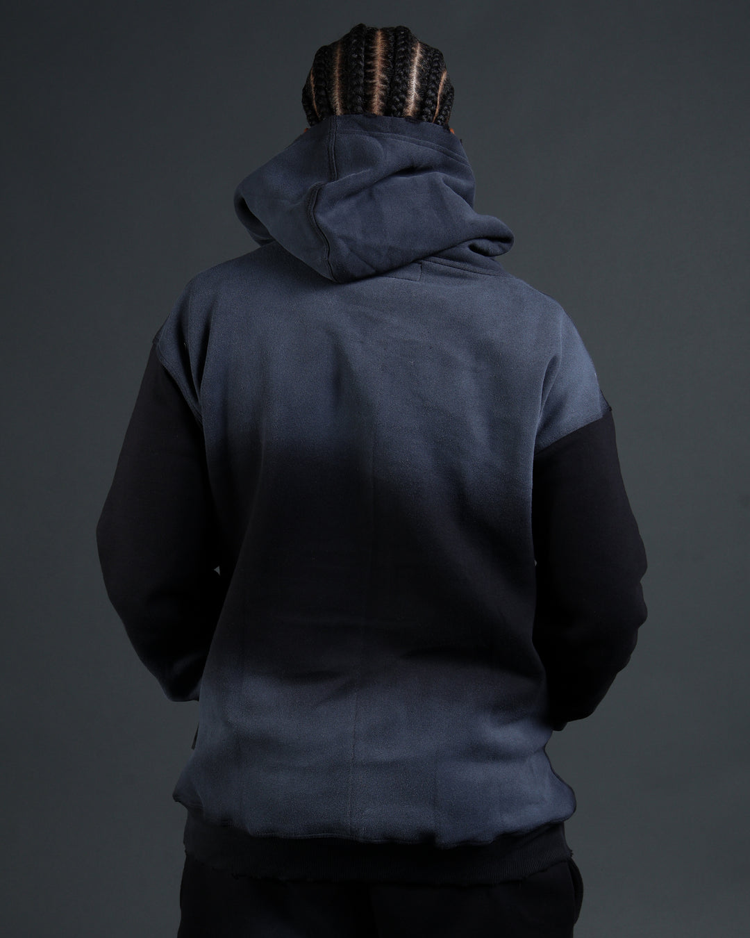 Summit Hoodie in Black/White