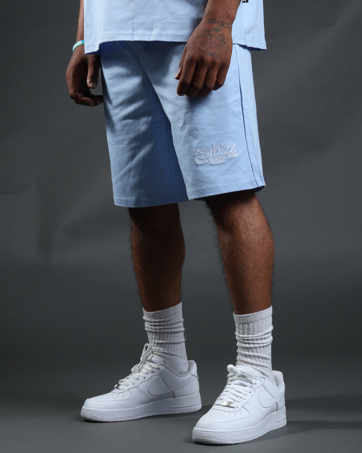 Prestige Shorts in Babyblue/White