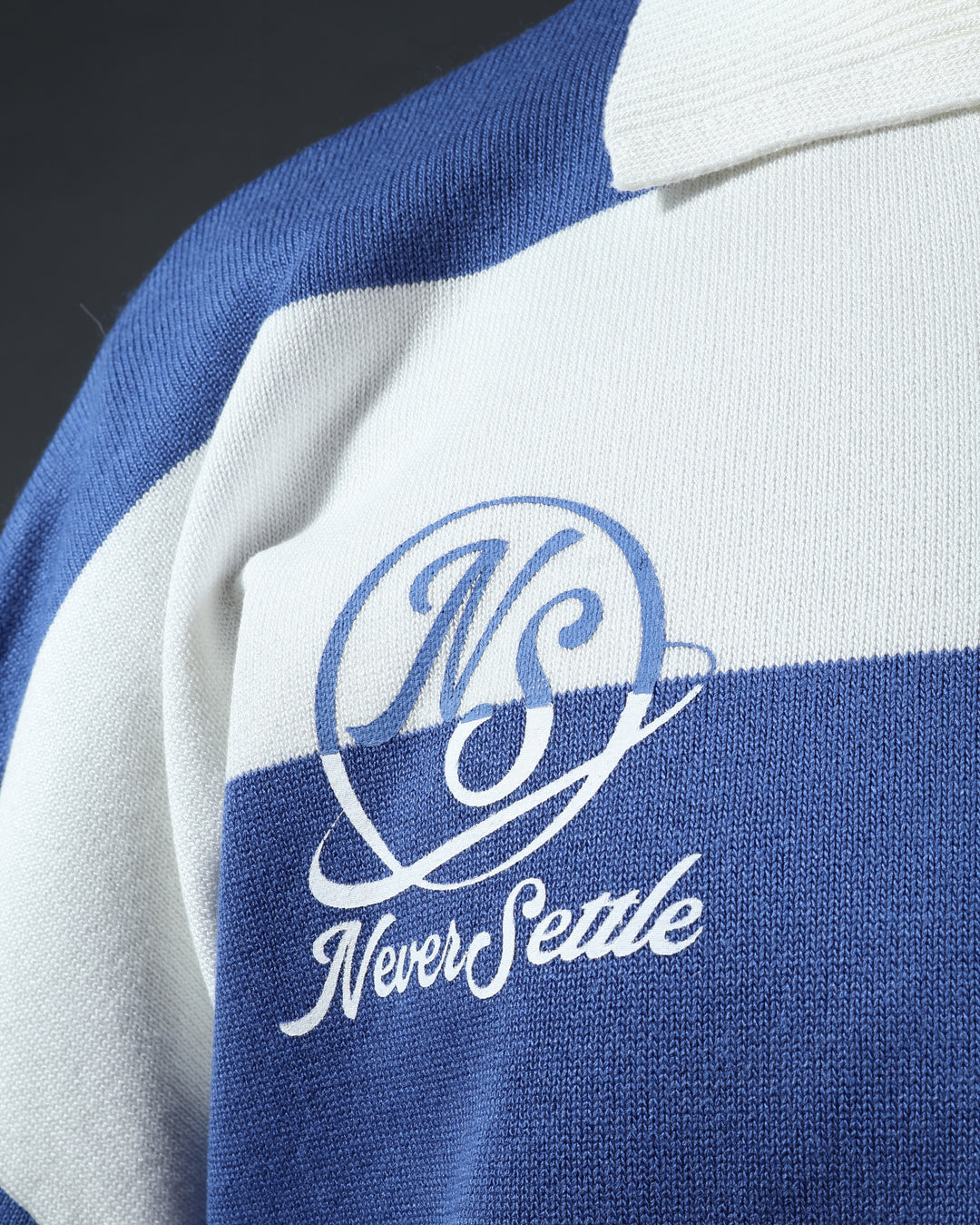 Prestige Polo in Blue/White