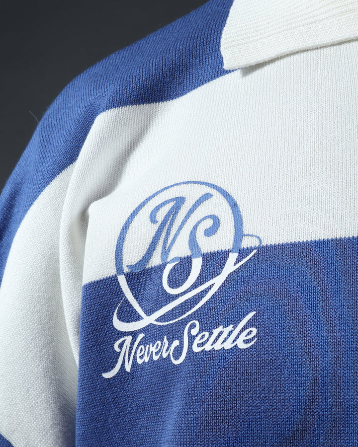Prestige Polo in Blue/White