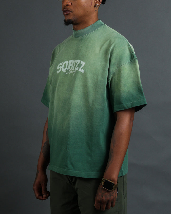 Vintage Motto Tee - Green