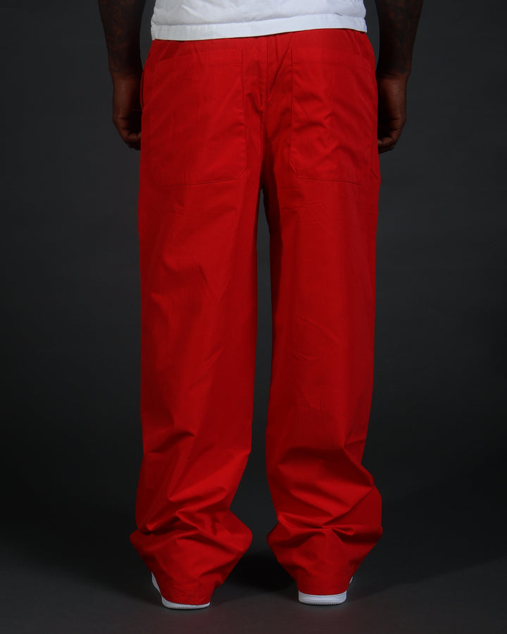 Summit Windpants in Red/White