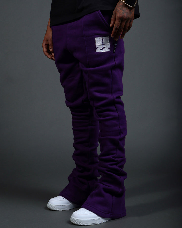 StackJaxx Pants in Purple