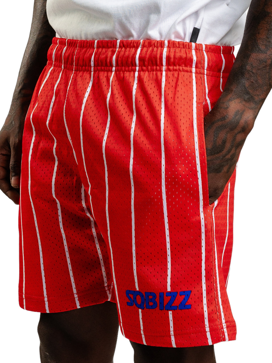 Alumni Shorts in Red/White/Royal