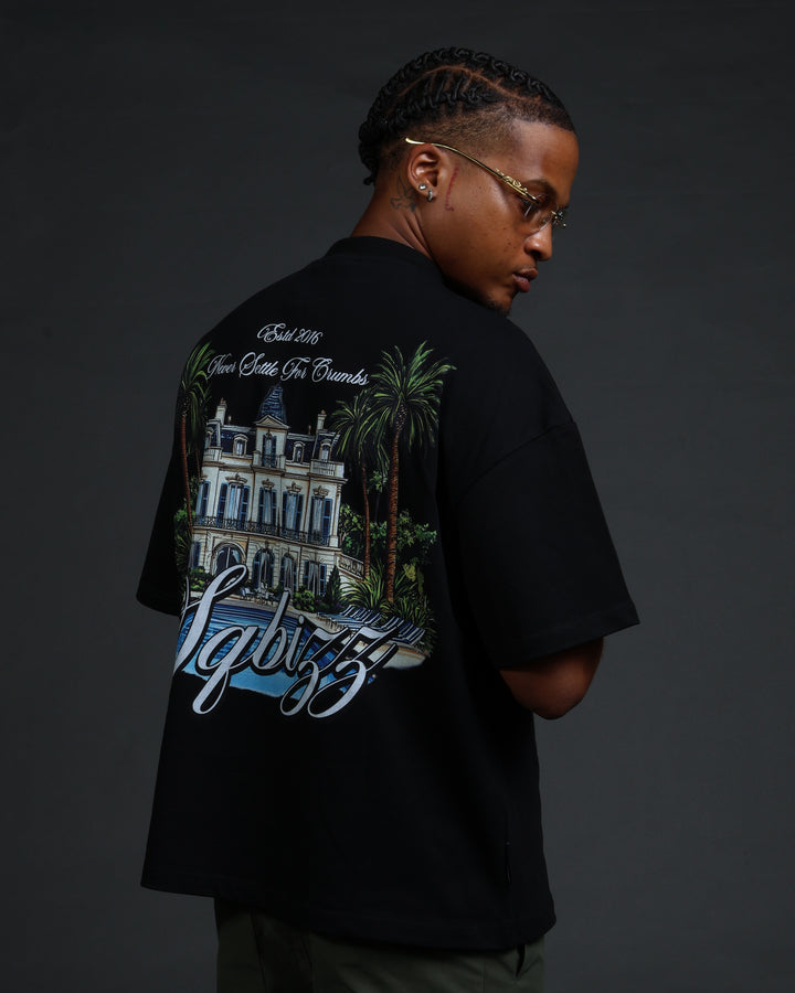 Manifest A Mansion Tee In Black