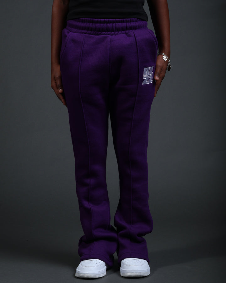 Kids Stackjaxx Pants in Purple