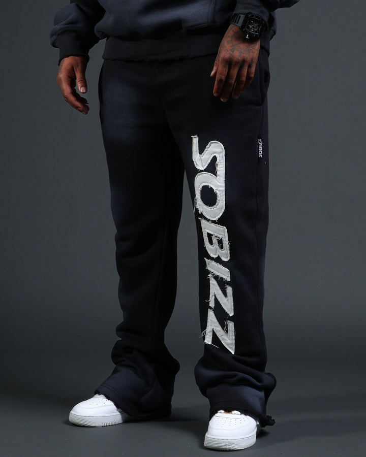 Summit Sweatpants in Black/White
