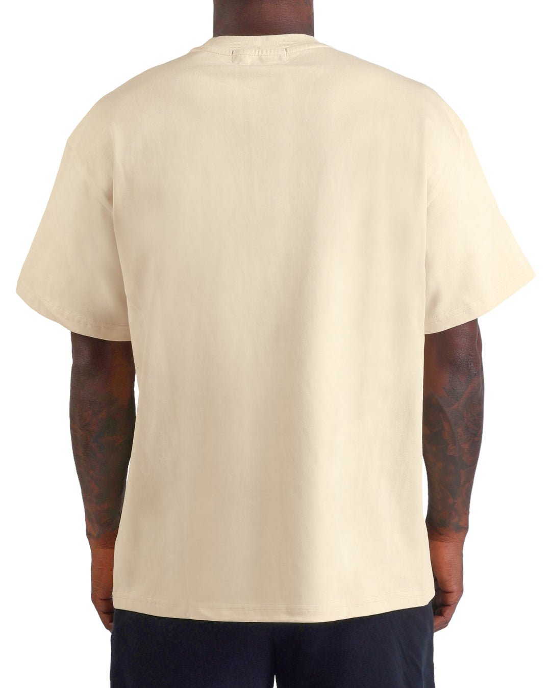 Ace Tee in Cream/Black