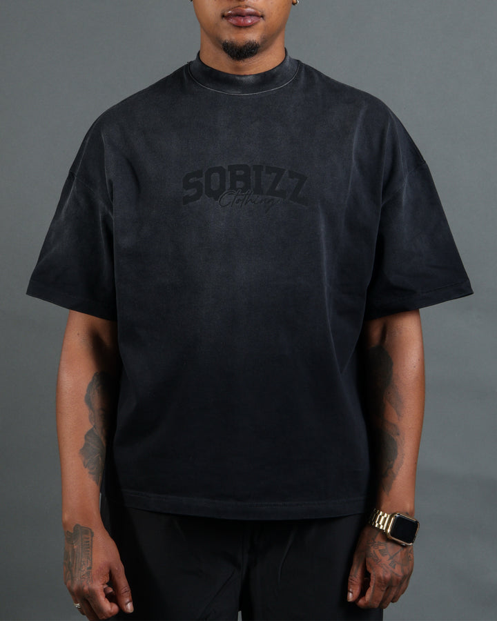 Vintage Motto Tee - Black