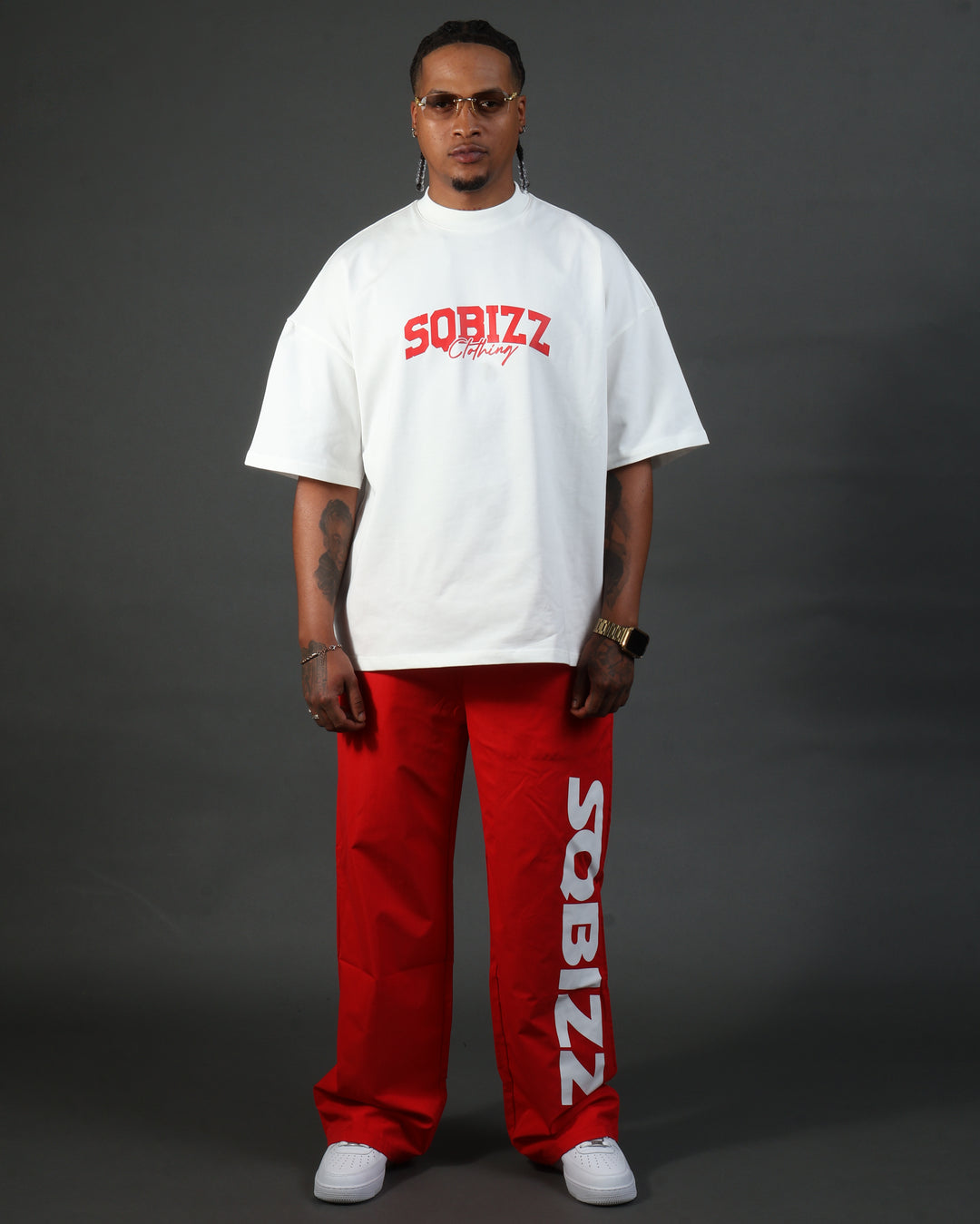 Summit Windpants - Red/White
