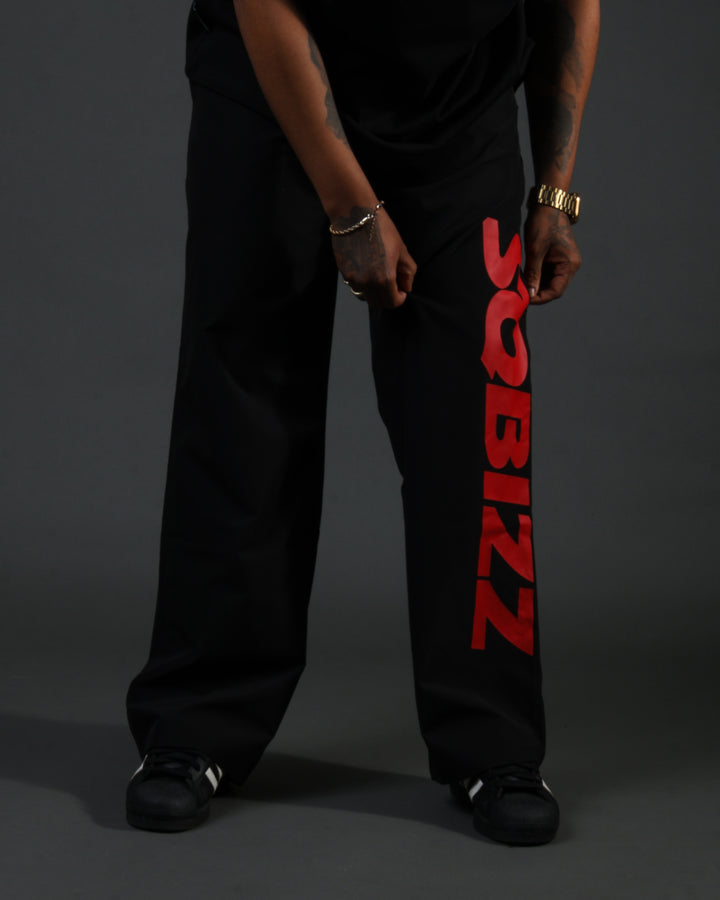 Summit Windpants - Black/Red