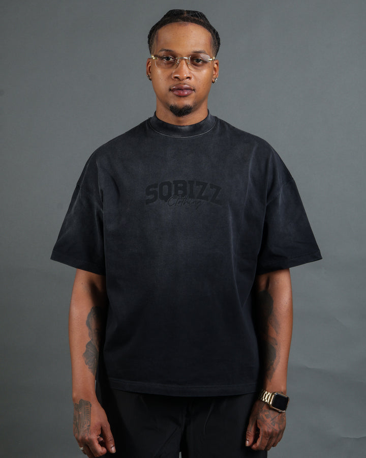 Motto Tee - Vintage Black