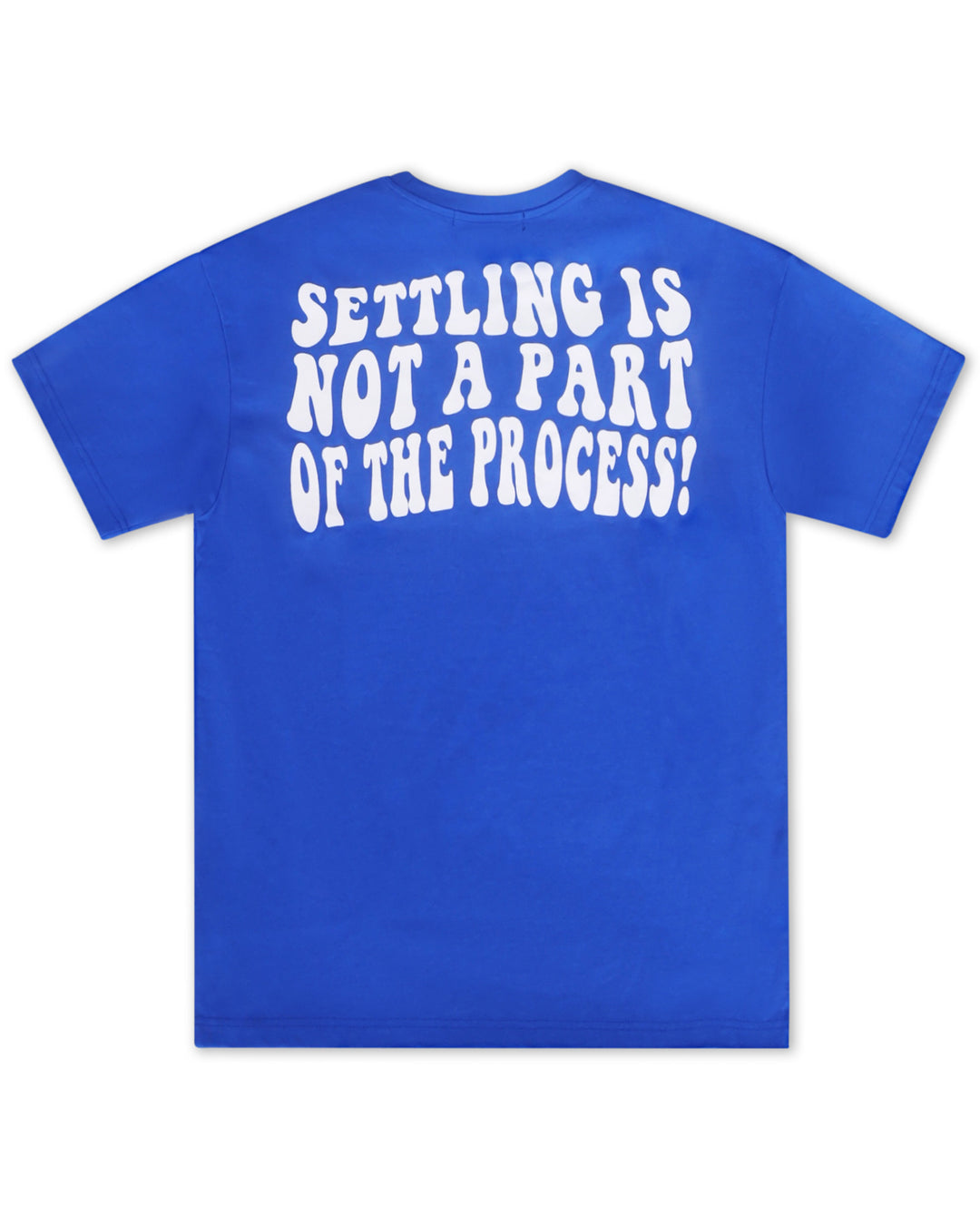 Process Tee in Royal/White