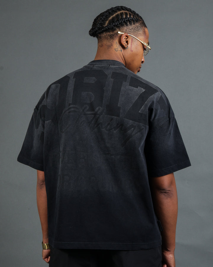 Motto Tee - Vintage Black