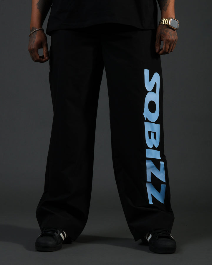 Summit Windpants - Black/Babyblue