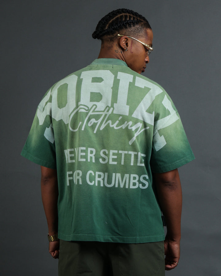 Motto Tee - Vintage Green