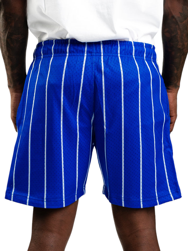 Alumni Shorts in Royal/White/Orange