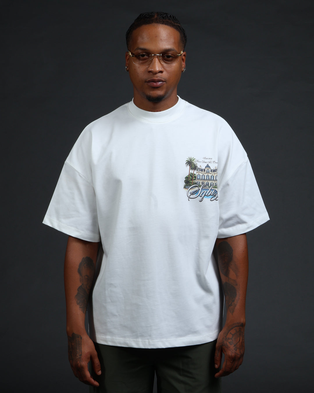 Manifest A Mansion Tee In White