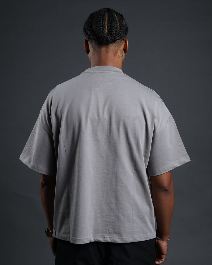 Legacy Shirt in Darkgrey/White