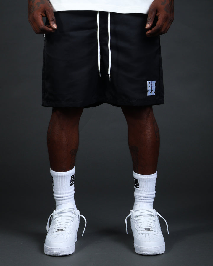 Club Shorts in Black/White
