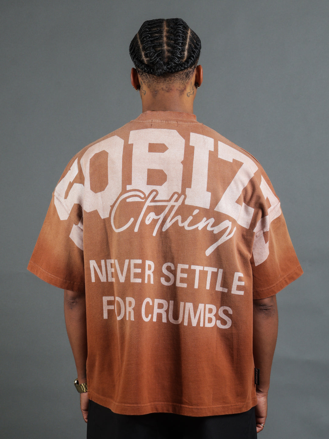 Motto Tee - Vintage Wheat