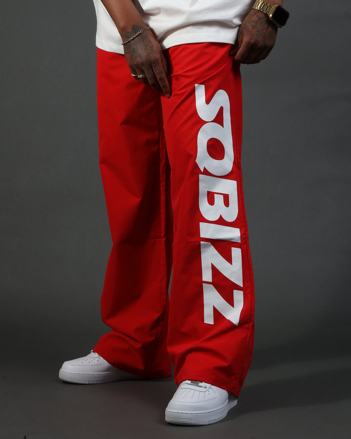Summit Windpants - Red/White