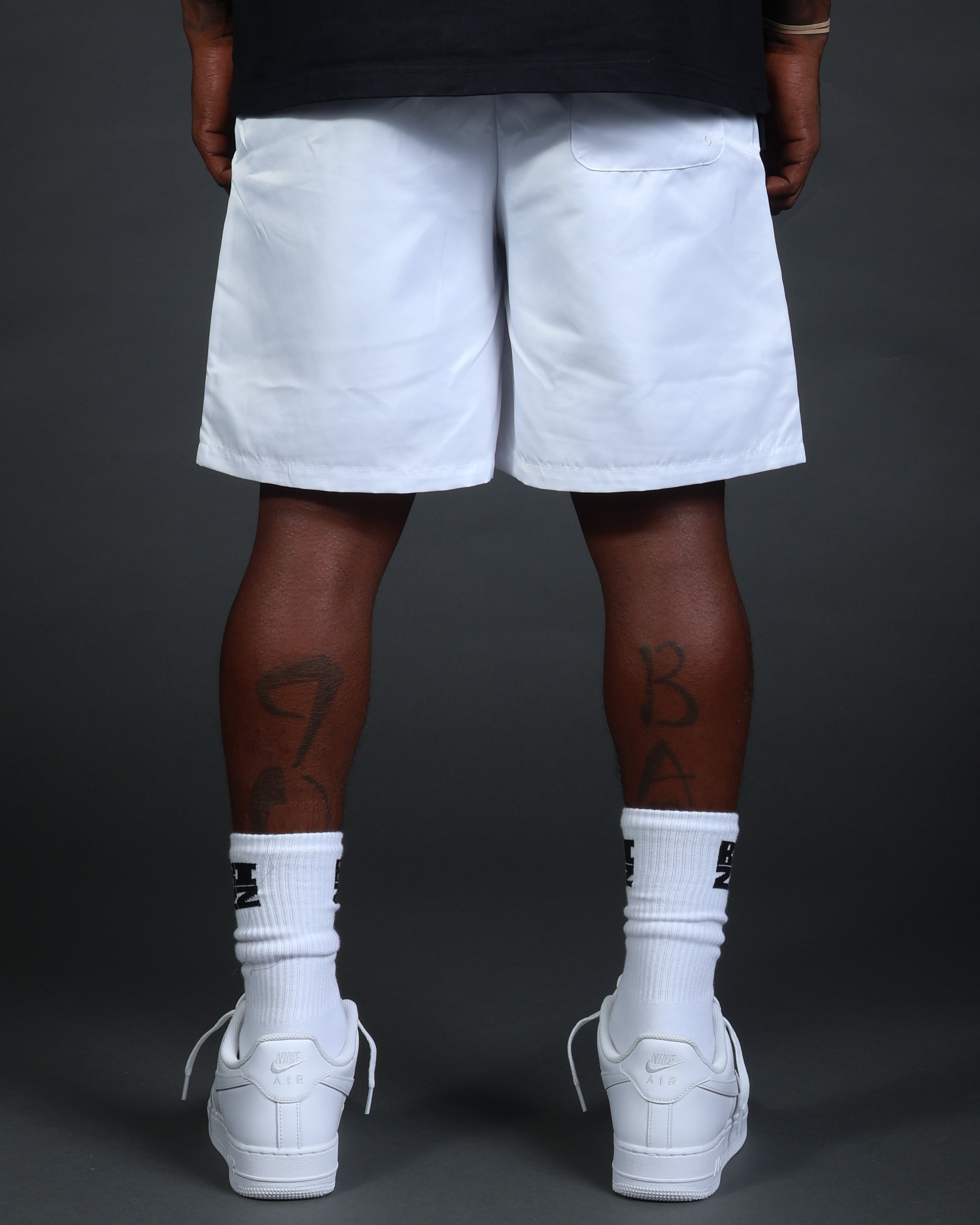 【完売品】CLUBHAUS The Crew Shorts - White L Nike Men's Club Mesh Futura Flow Shorts (US, Alpha, XX-Large
