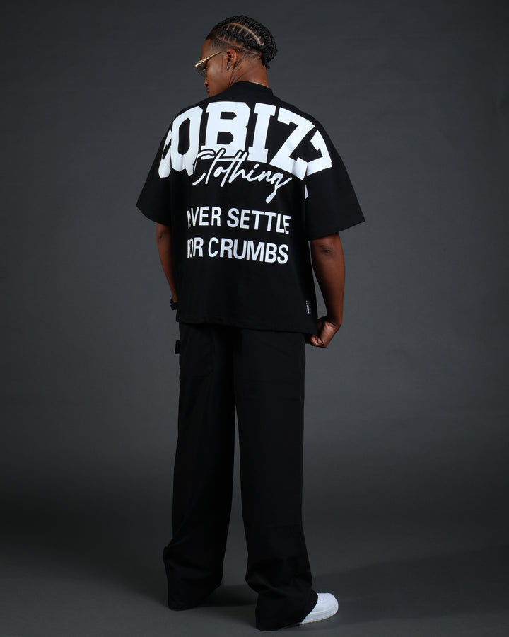 Motto Tee In Black/White