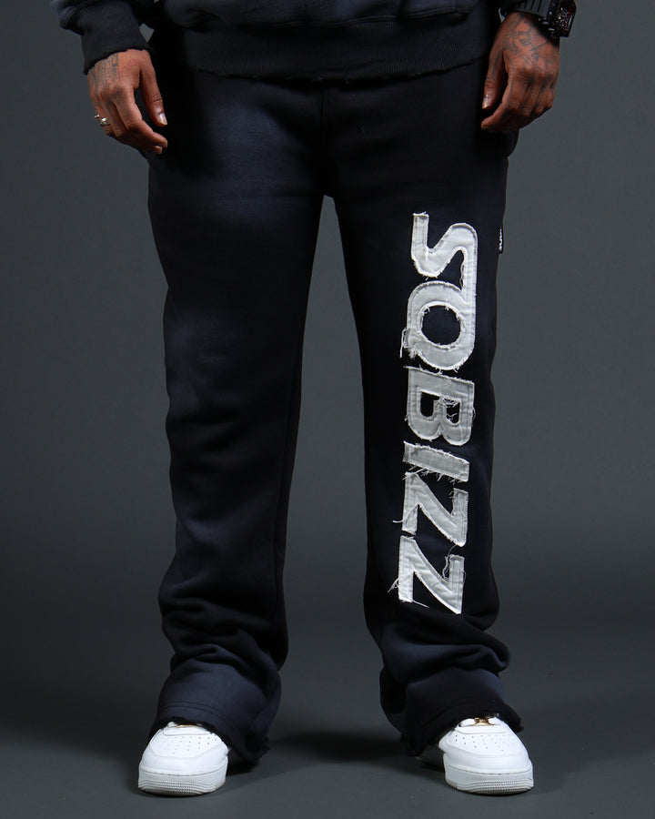 Summit Sweatpants in Black/White