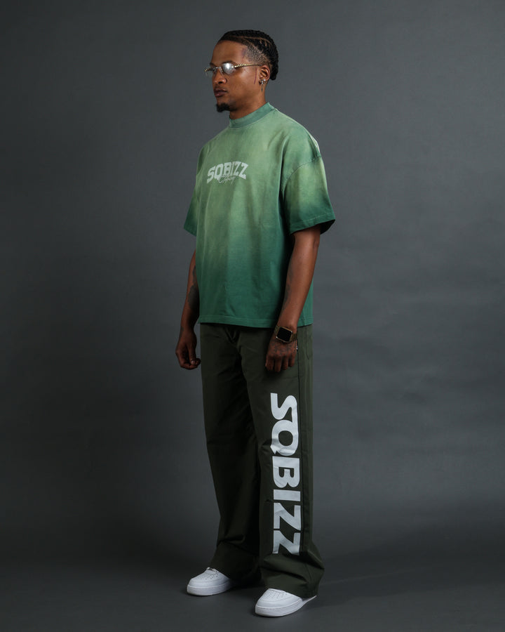 Motto Tee - Vintage Green