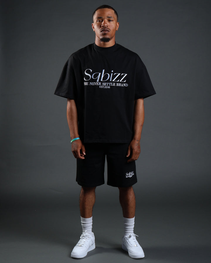 Prestige Shorts in Black/White