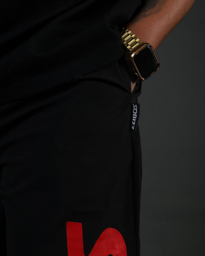 Summit Windpants - Black/Red