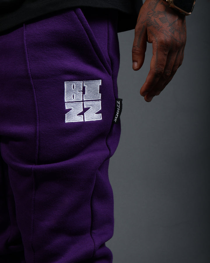 StackJaxx Pants in Purple