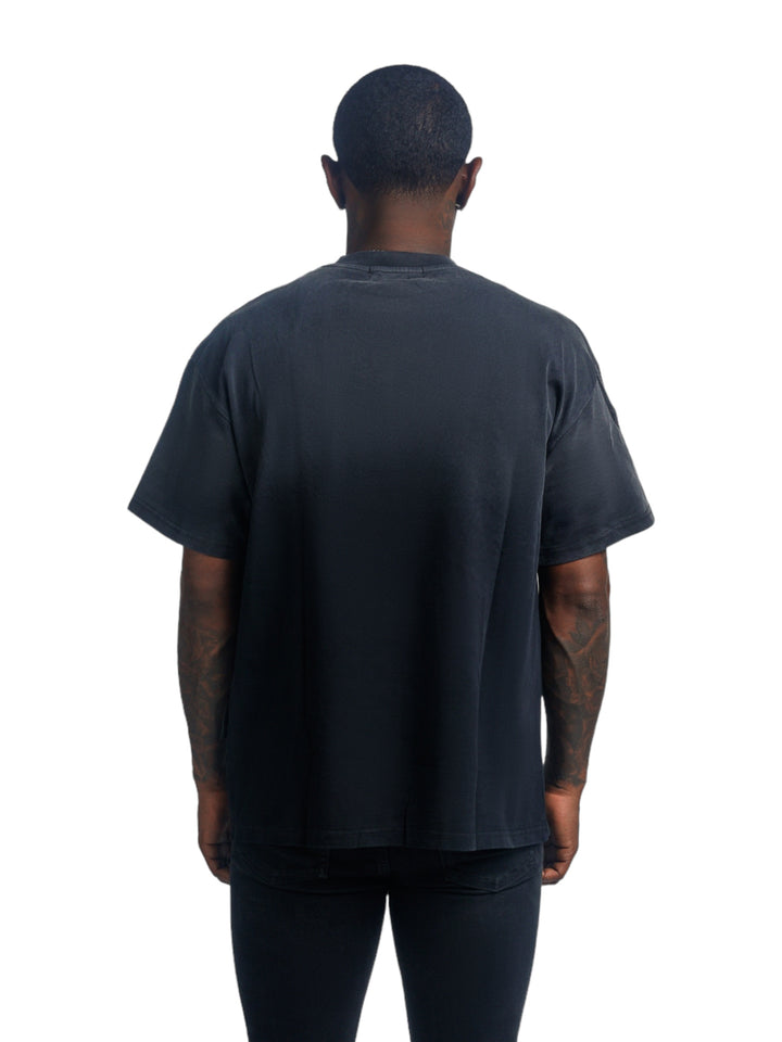 Slate Tee Black Washed