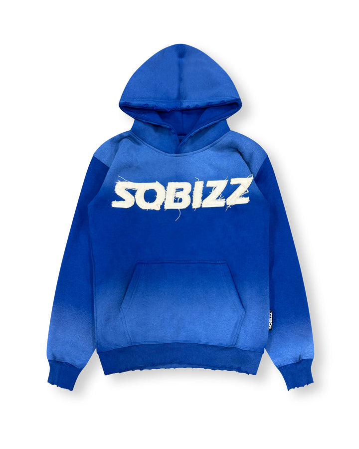 Summit Hoodie in Royal/White