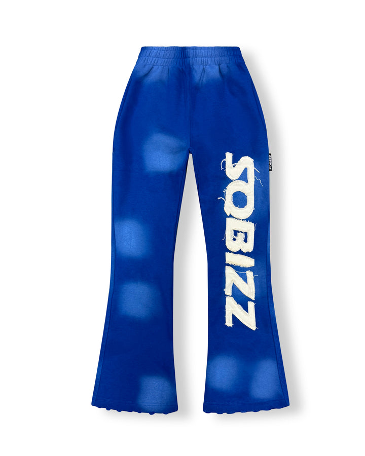 Summit Sweatpants in Royal/White