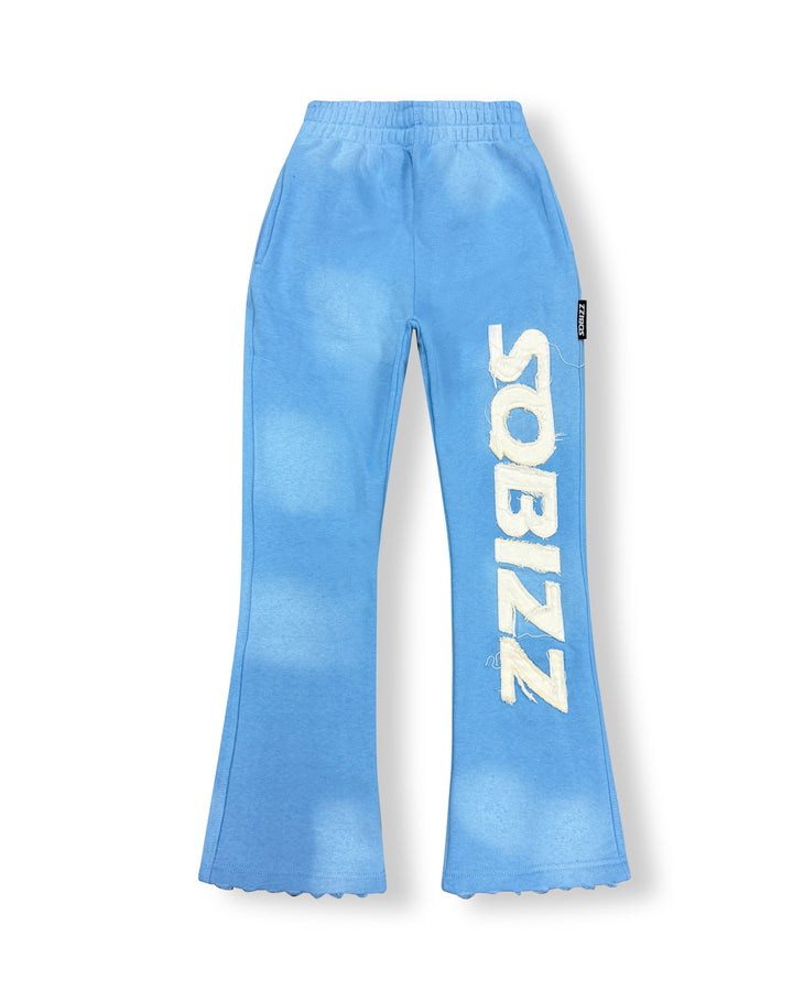 Summit Sweatpants in Babyblue/White