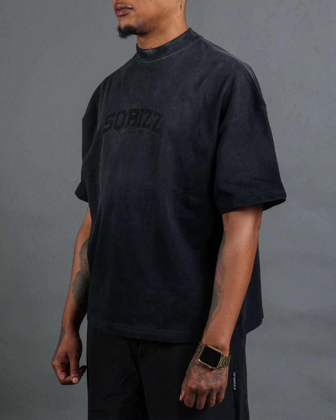 Vintage Motto Tee - Black