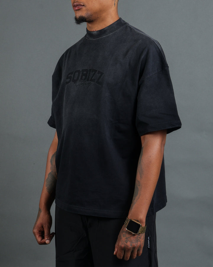 Vintage Motto Tee - Black