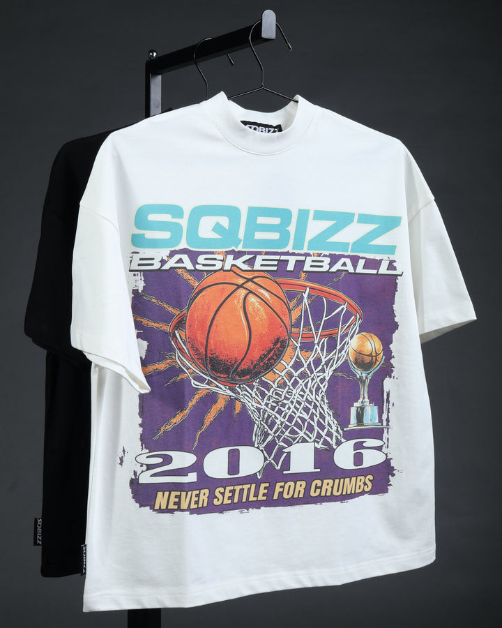 Above The Rim Tee in White
