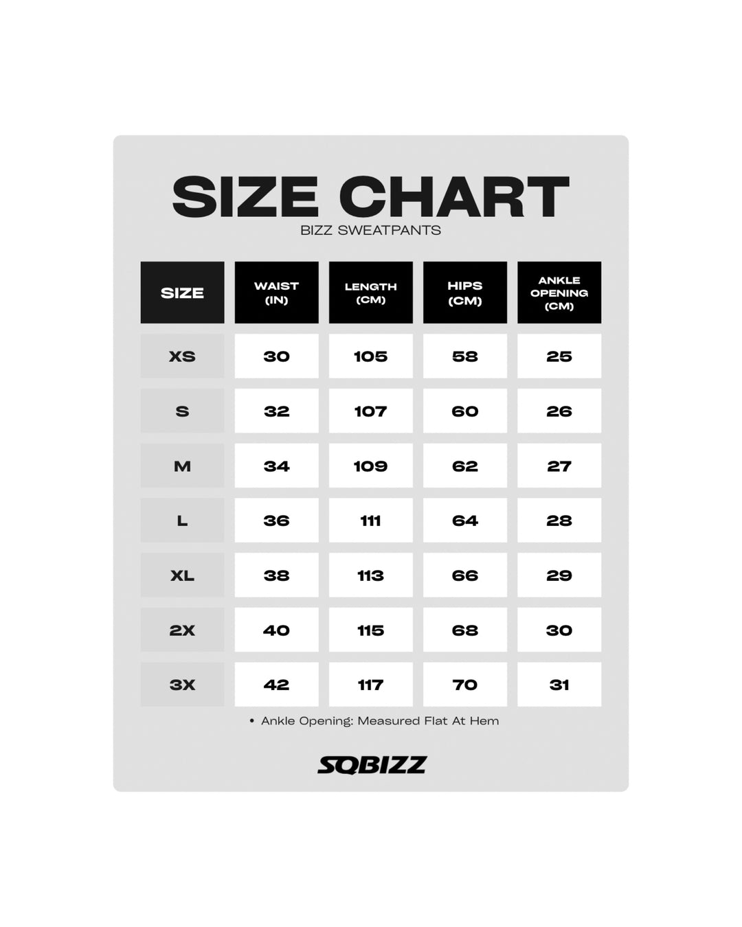 Bizz Sweatpants in Red/White