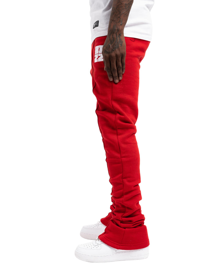 StackJaxx Pants in Red