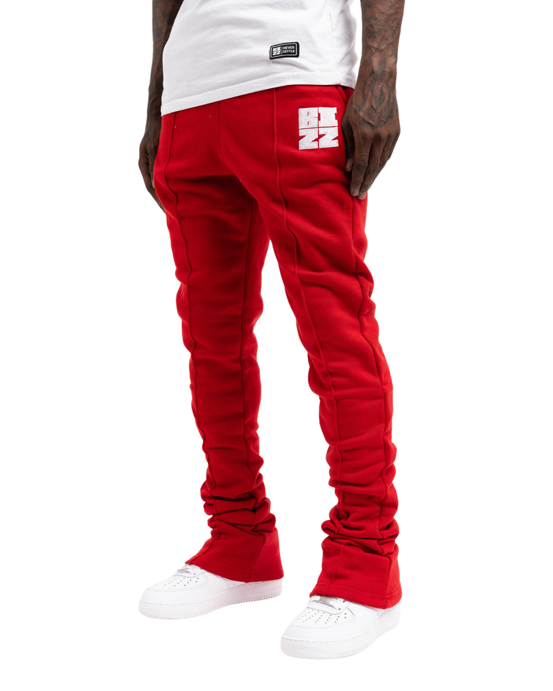 StackJaxx Pants in Red